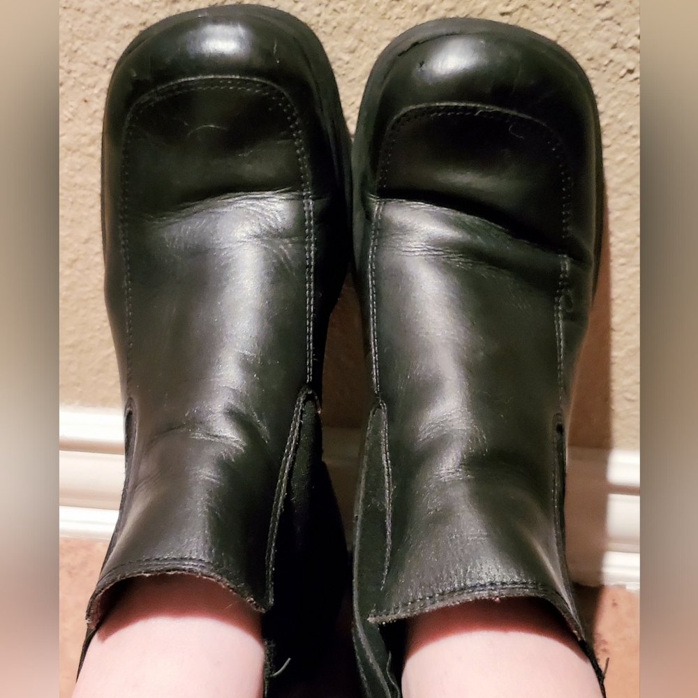 Leather Ankle Boots - Picture 2 of 7